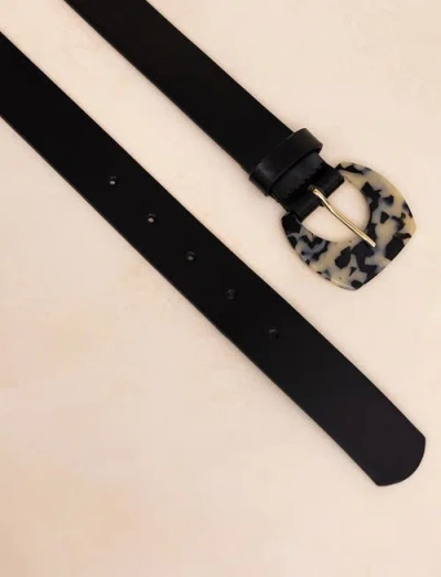 Bobbies Ischia Belts In Dark Black
