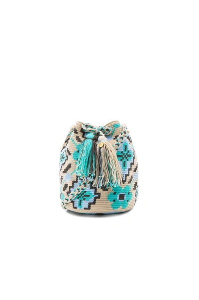 Guanabana Medium Bucket Bag In Blue