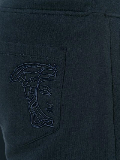 Shop Versace Track Suit In Blue