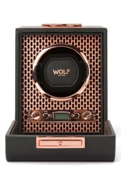 Wolf Axis Single Watch Winder In Copper