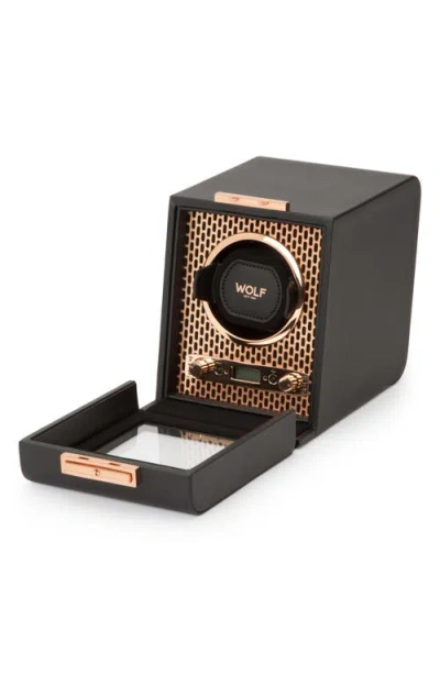 Wolf Axis Single Watch Winder In Copper