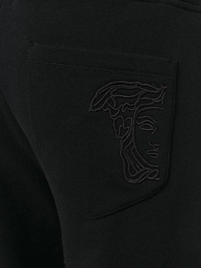 Shop Versace Track Suit In Black