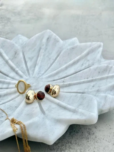 Villa Lua Home Fleur De Marble In White