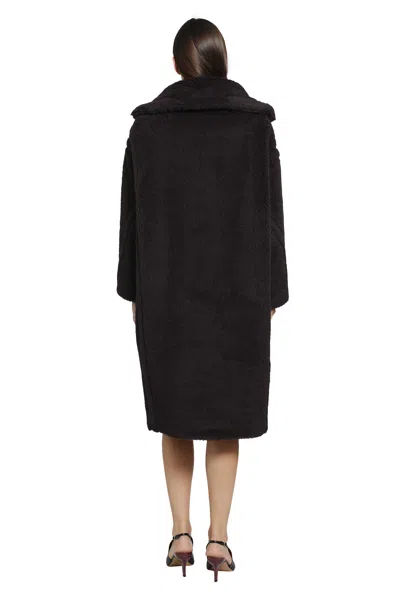 Max Mara Teddy Bear Icon Coat In Brown
