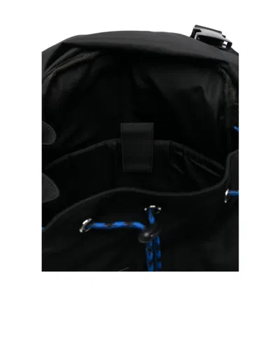 A.p.c. Foldover Top Backpack In Black