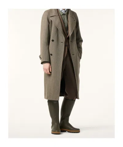 Loro Piana Adrien Coat In Multi