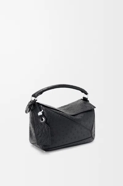Loewe Small Single-handle Shoulder Bag In Black