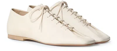 Lemaire Souris Classic Flat Derbies In White