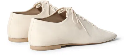 Lemaire Souris Classic Flat Derbies In White