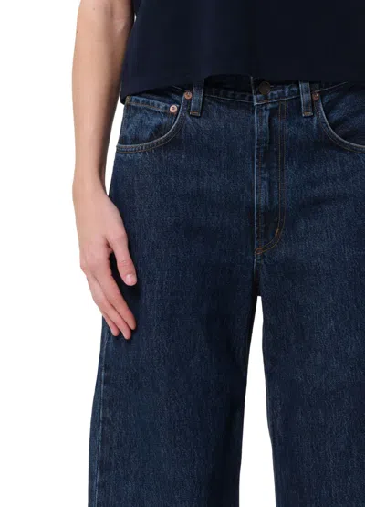Agolde Low Curve Jeans In Blue