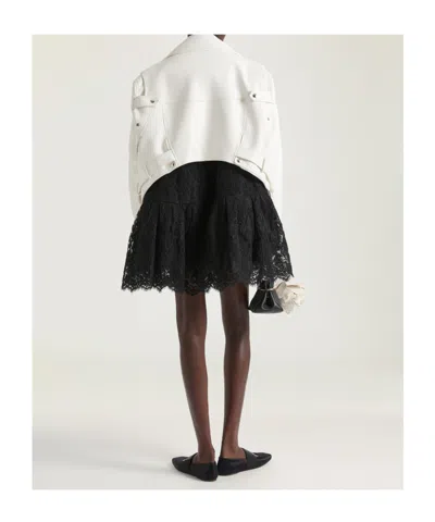 Givenchy Back-to-front Biker Jacket In Leather In White