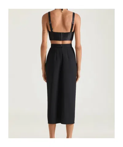 Givenchy Bra Top In Satin In Black