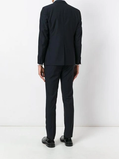 Shop Lardini Two-piece Slim Fit Suit In Blue