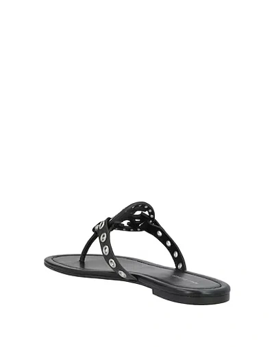Tory Burch Flip-flops In Black