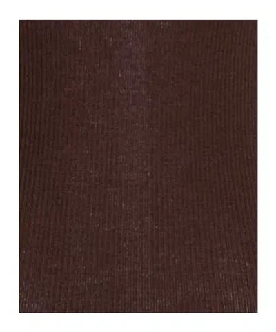 Rick Owens Thin Knitted Sweater In Red