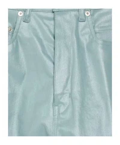 Rick Owens Flared Jeans In Blue