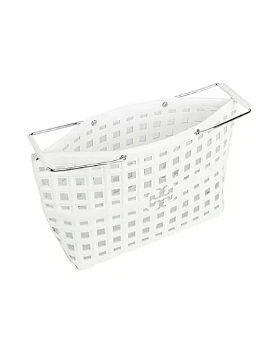 Tory Burch Plain Colour Handbags In White