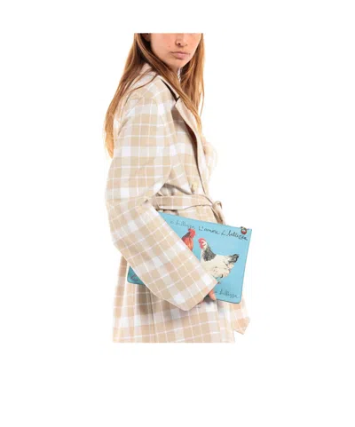 Dolce & Gabbana Solid Leather Clutch In No