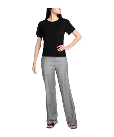 Max Mara Loose Fit Suit Pants In Multi