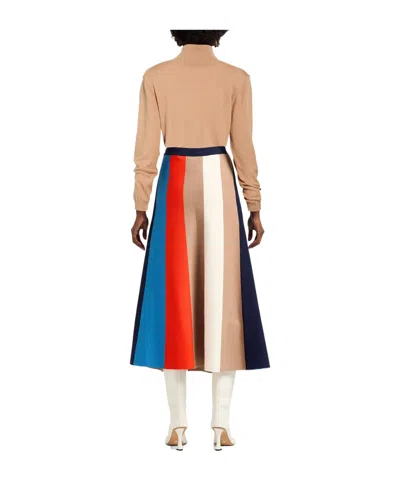 Weekend Max Mara Solid Color Polo Necks In Brown