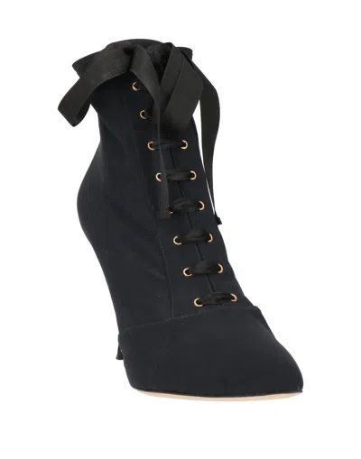 Dolce & Gabbana Ankle Boots In Black