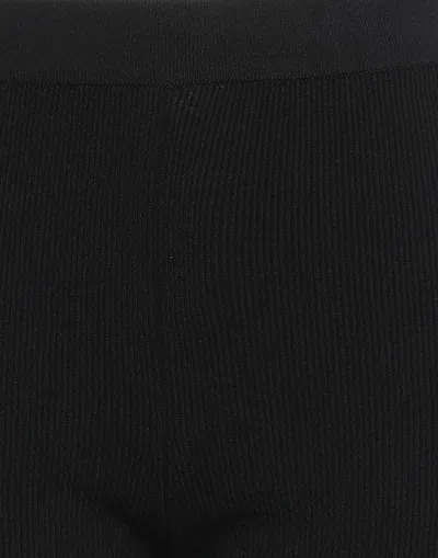Jacquemus Solid Color Shorts In Black