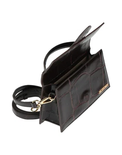 Jacquemus Solid Color Handbags In Black