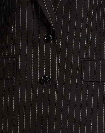 Dolce & Gabbana Wool Suit Jacket In Black