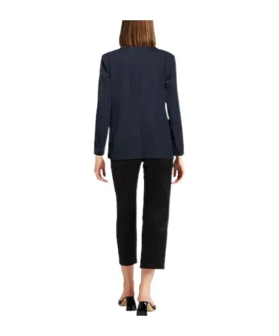 Max Mara Double-breasted Blazer In Blue