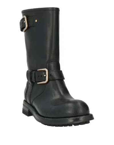 Dolce & Gabbana Ankle Boots In Black