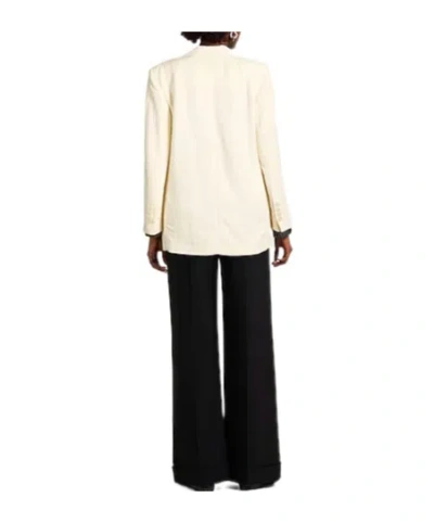 Weekend Max Mara Single-breasted Blazer In White
