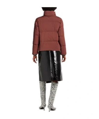 Weekend Max Mara Thick Down Jacket In Red
