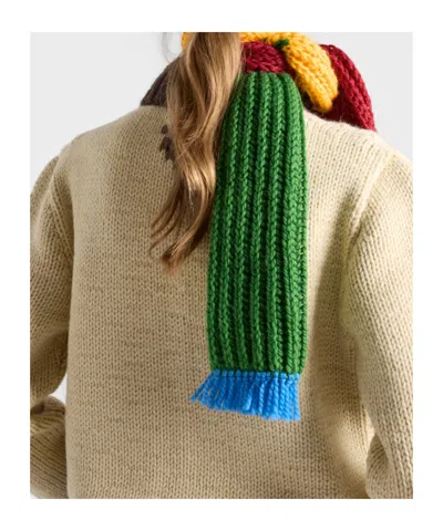 Prada Wool Scarf In Colorful