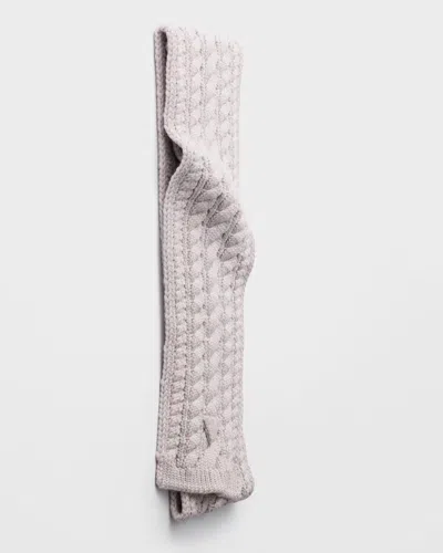 Prada Wool Scarf In Desert Beige