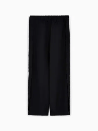Prada Light Mohair Pants In Black