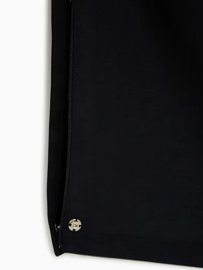 Prada Light Mohair Pants In Black