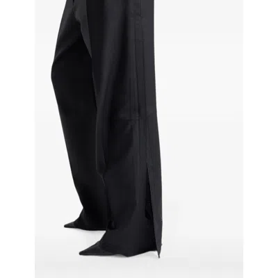 Prada Light Mohair Pants In Black