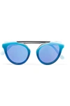 WESTWARD LEANING Aviator-style acetate sunglasses