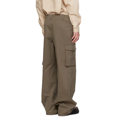 Rier Belt-loop Cargo Pants In Gray