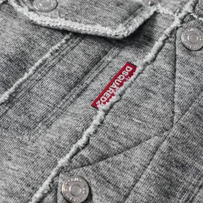 Dsquared2 Simple Coat In Gray