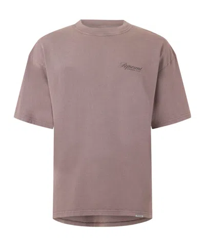 Represent Owners Club Script Tee In Neutral
