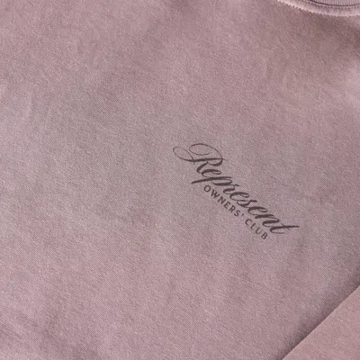 Represent Owners Club Script Tee In Neutral