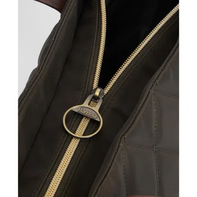 Barbour Solid Color Shoulder Bag In Black