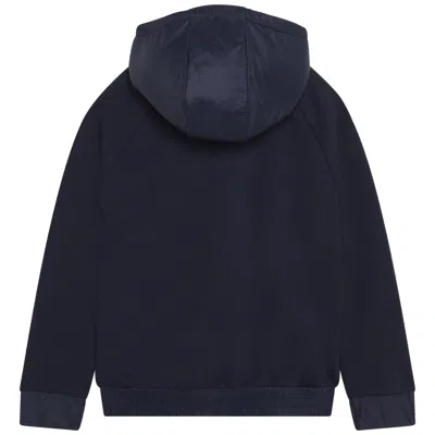 Hugo Boss Versatile Longsleeve Coat In Blue