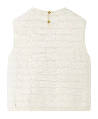 Loro Piana Hydrangea Top In Neutral