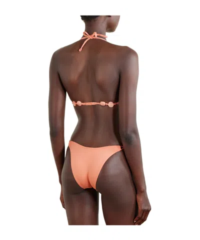 Eres Solid Color Bikini Bottoms In Pink