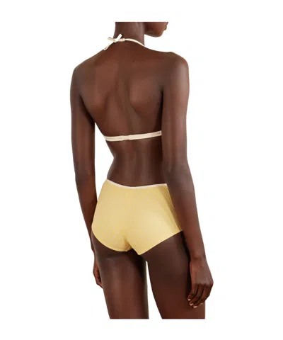 Eres Solid Color Bikini Tops In Nude