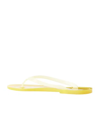 Christopher Esber Jo Flip Flops In Yellow