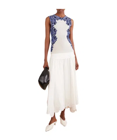Ulla Johnson Aylin Jacquard-knit Tank In Multi