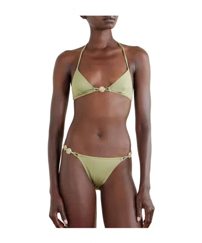 Eres Farrah Side-details Bikini Bottom In Nude